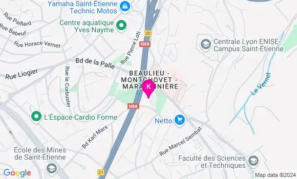 Localisation Paul Chatain