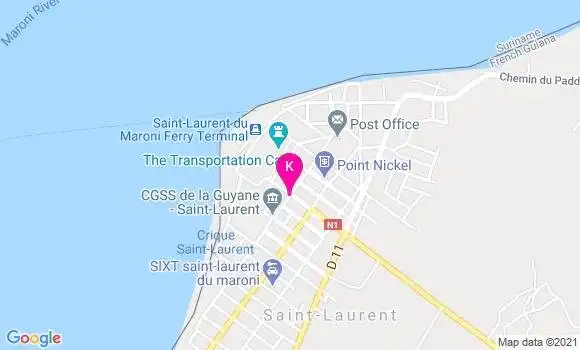 Localisation Jennifer Heuret