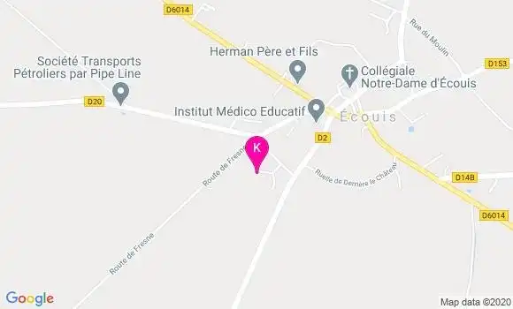 Localisation Bertille Delaoutre