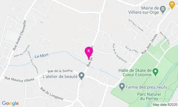 Localisation Chloe Binet