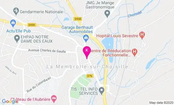 Localisation Claire Royer Pannet