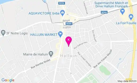 Localisation Xavier Deceuninck