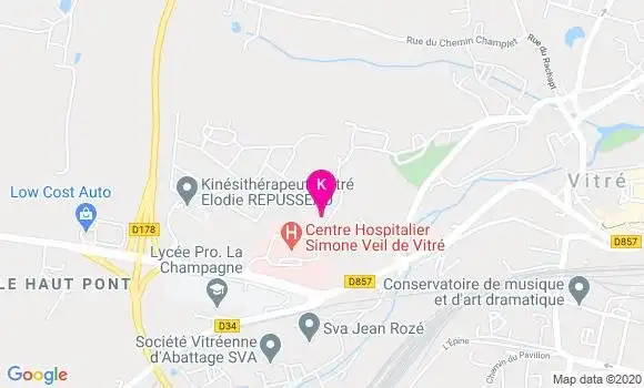 Localisation Marie Pierre Yvelin