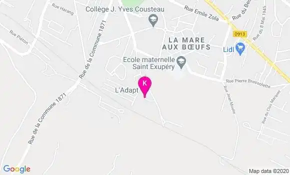 Localisation Marjorie Smette