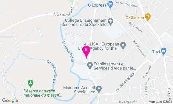 Localisation Sibylle Bonnet Maechling