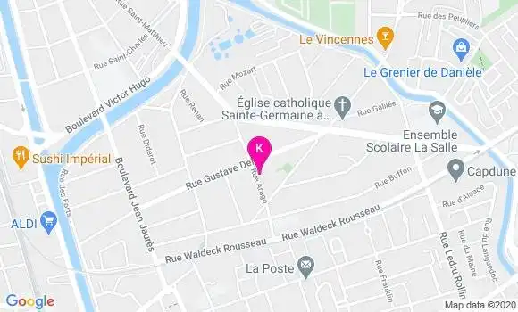 Localisation Irene Fleury