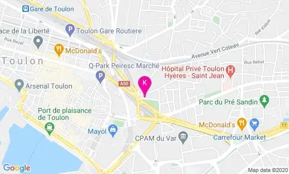Localisation Henri Domenjod