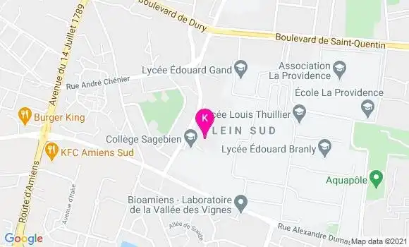 Localisation Sandrine Boudart