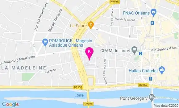 Localisation Sandrine Pelletier