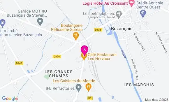 Localisation Virginie Bottin