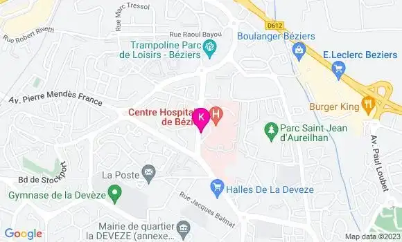 Localisation Marie Pierre Perez