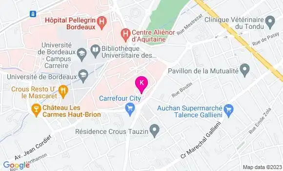 Localisation Laure Fernandez
