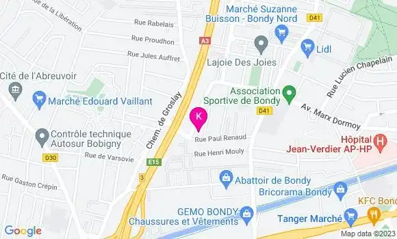 Localisation Brigitte Bes