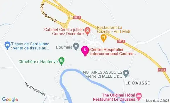 Localisation Coralie Imbert