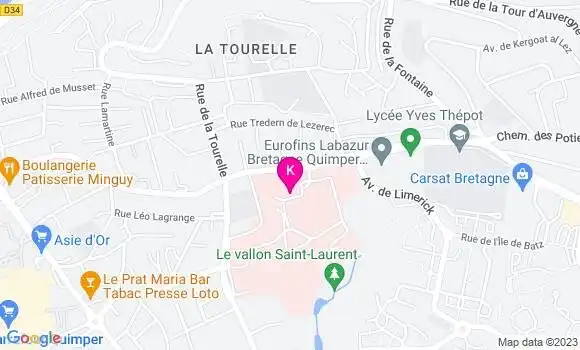 Localisation Morgane Cossec
