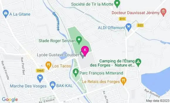 Localisation Justine Duplessy