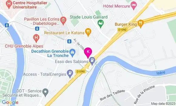 Localisation Veronique Evra