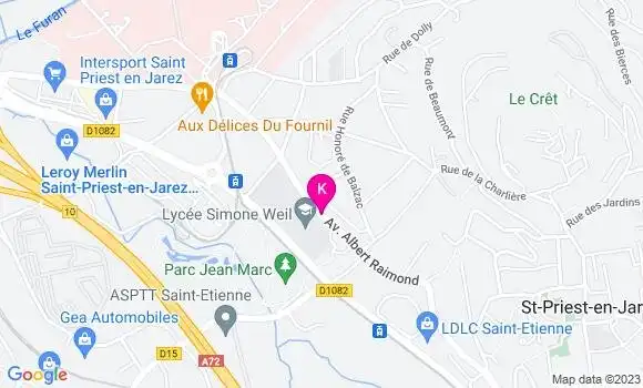 Localisation Delphine Eyraud