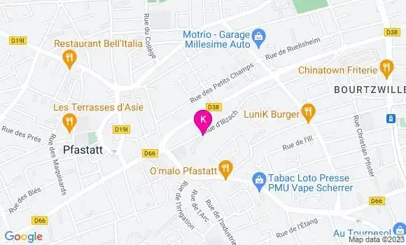 Localisation Paul Lamon