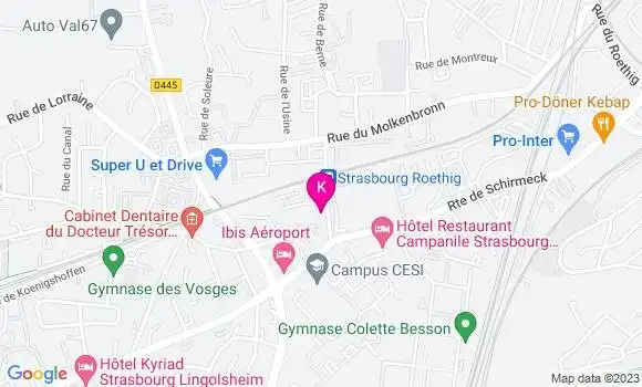 Localisation Laurent Bourdaire
