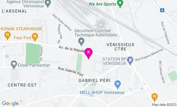 Localisation Alain Cherrier