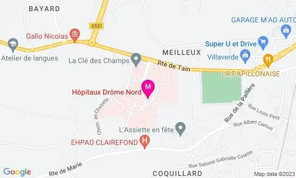 Localisation Megane Aubriot