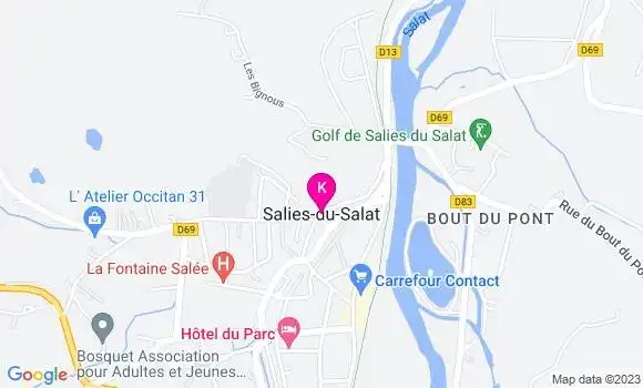 Localisation Blandine Robert