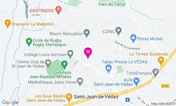 Localisation Philippe Melin