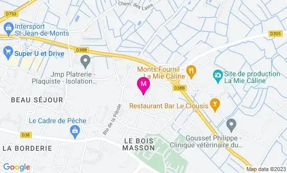 Localisation Adeline Arnou