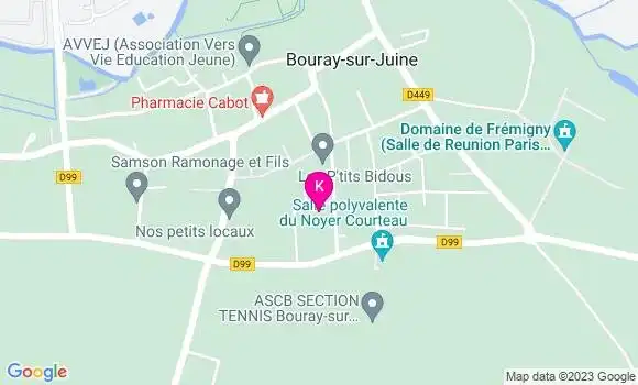 Localisation Caroline Debedde