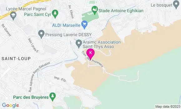 Localisation Laure Sayou