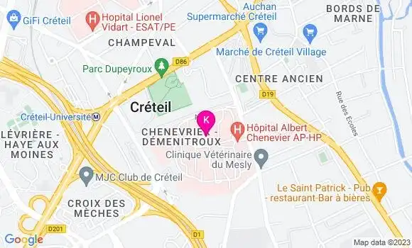 Localisation Nathalie Filippi