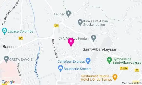 Localisation Violaine Chaix