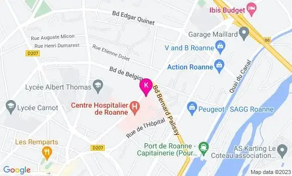 Localisation Muriel Roux