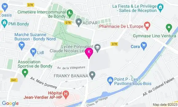 Localisation Marie Joelle Pussacq