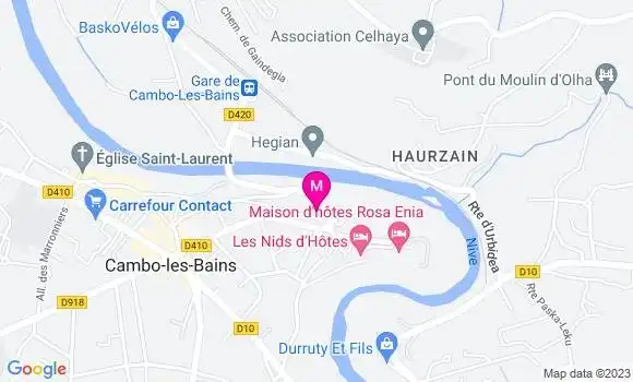 Localisation Lydia Goncalves Vergne