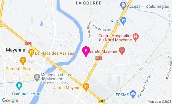 Localisation Morgane Groussard