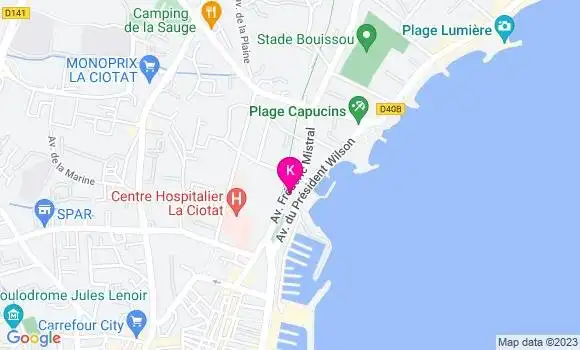 Localisation Amelie Dorville