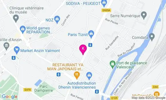 Localisation Carine Van Ceunebroecke