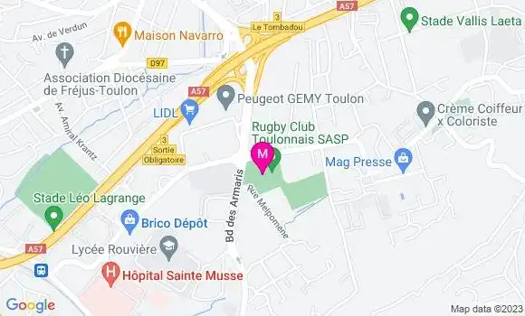 Localisation Charles Antoine Henry
