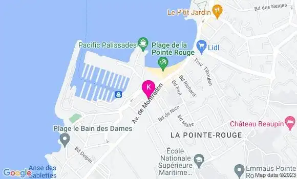 Localisation Martin Olmeta
