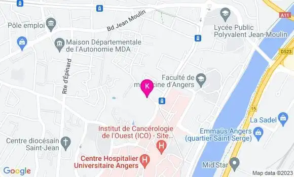 Localisation Helene Navez