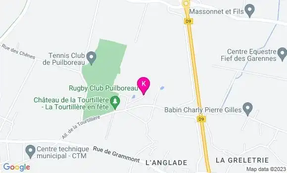 Localisation Catherine Pain