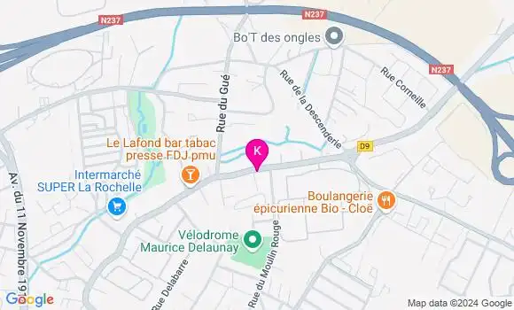 Localisation Elodie Moriniere