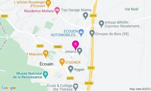 Localisation Elise Chaignet