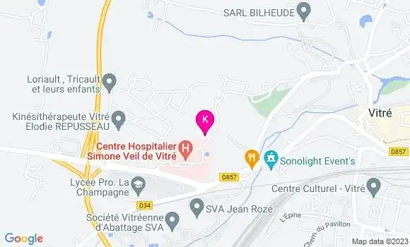 Localisation Honorine Charuel