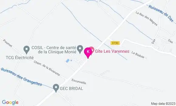 Localisation Eric Chartrou