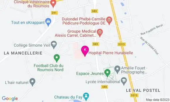 Localisation Francoise Nihant