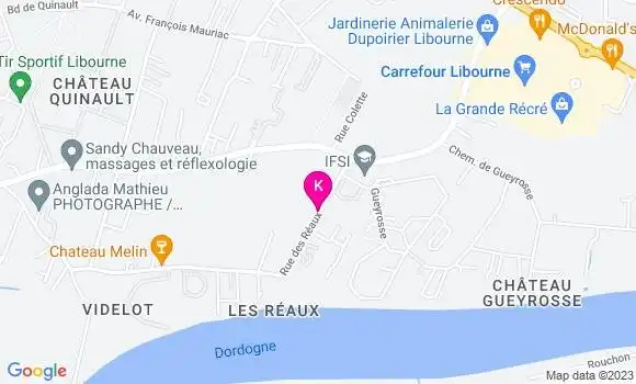 Localisation Estelle Ollivier