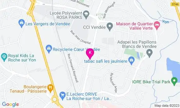 Localisation Valerie Dillet